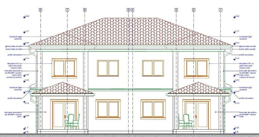 Duplex 4 camere, Su = 108mp, St=333mp, Giroc - 1