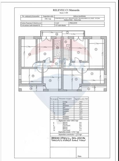 Casă cu 6 camere cu Teren 495 Mp în Bariera Vâlcii