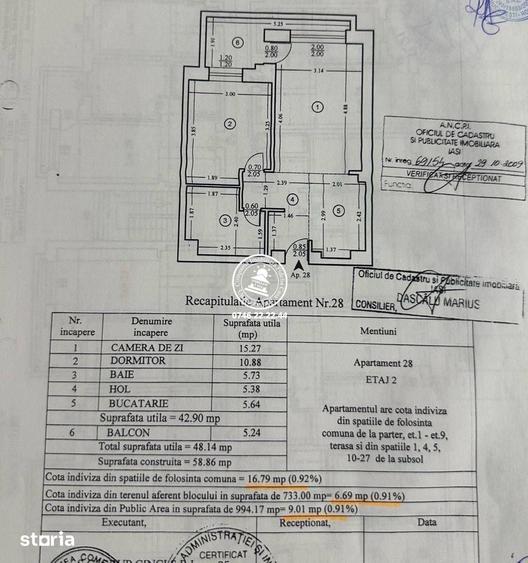Apartament cu 2 camere în Tătărași — fotografia 1