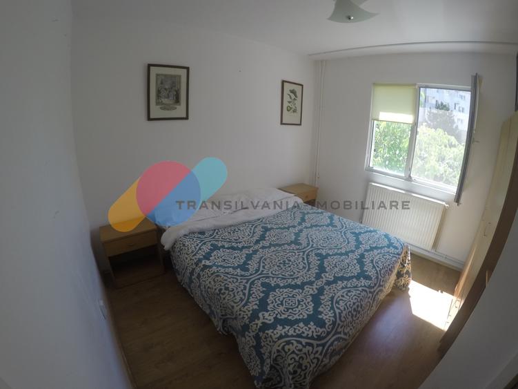 Apartament cu 3 camere semidecomandat, mobilat în Mănăștur