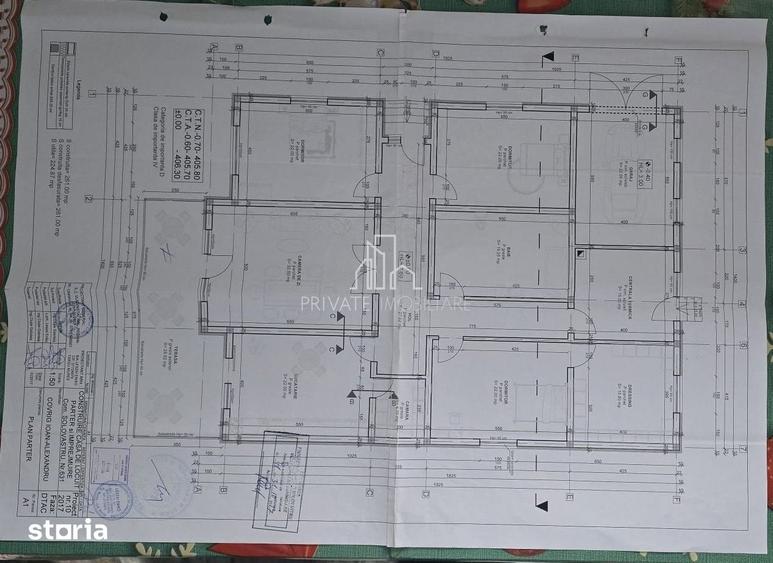 Casă cu 4 camere cu Teren 835 Mp în Central