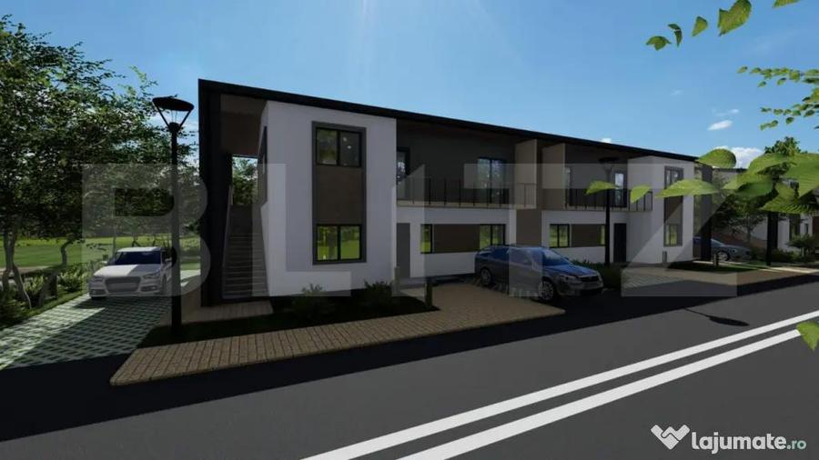 Apartament cu 3 camere decomandat în Tărlungeni