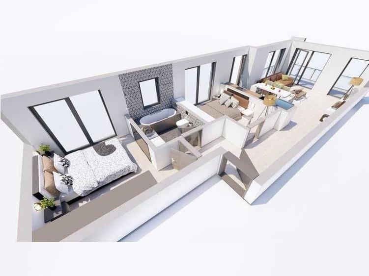 Apartament cu 3 camere decomandat în Grigorescu