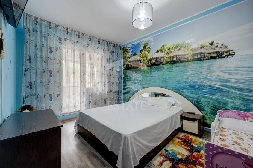 Apartament cu 2 camere semidecomandat, mobilat în Rahova