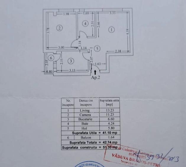 Apartament 2 camere Bucureștii Noi - 22