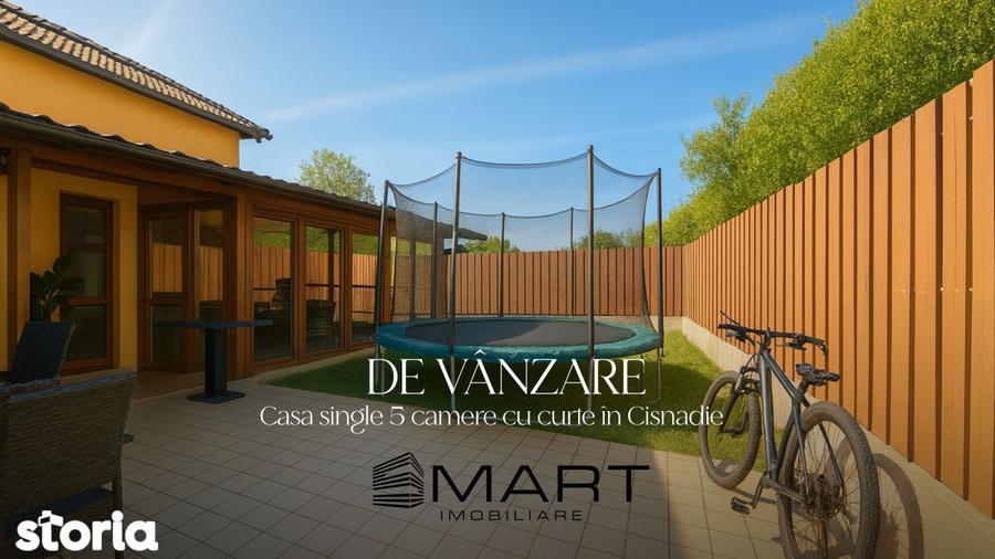 Casă cu 5 camere cu Teren 238 Mp în Central
