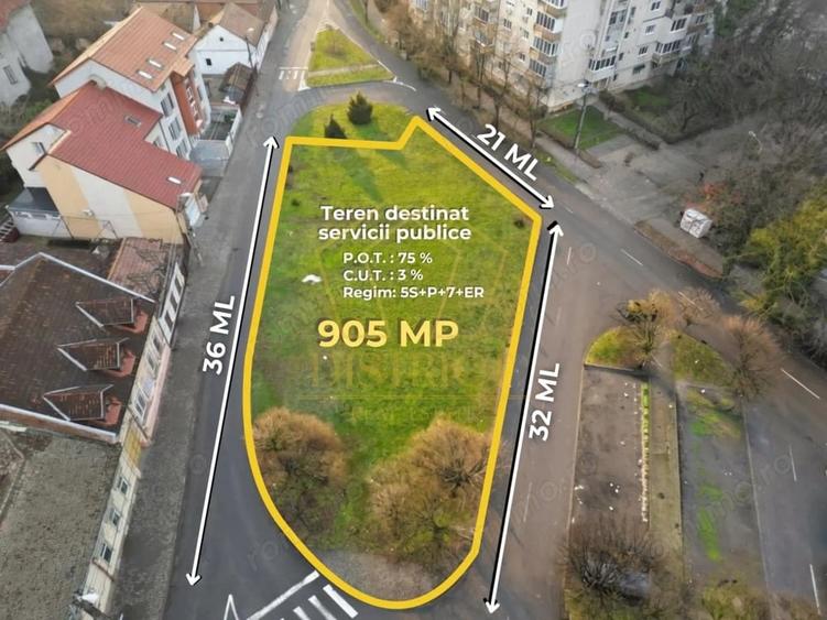 Teren de 905 mp, în Lunei