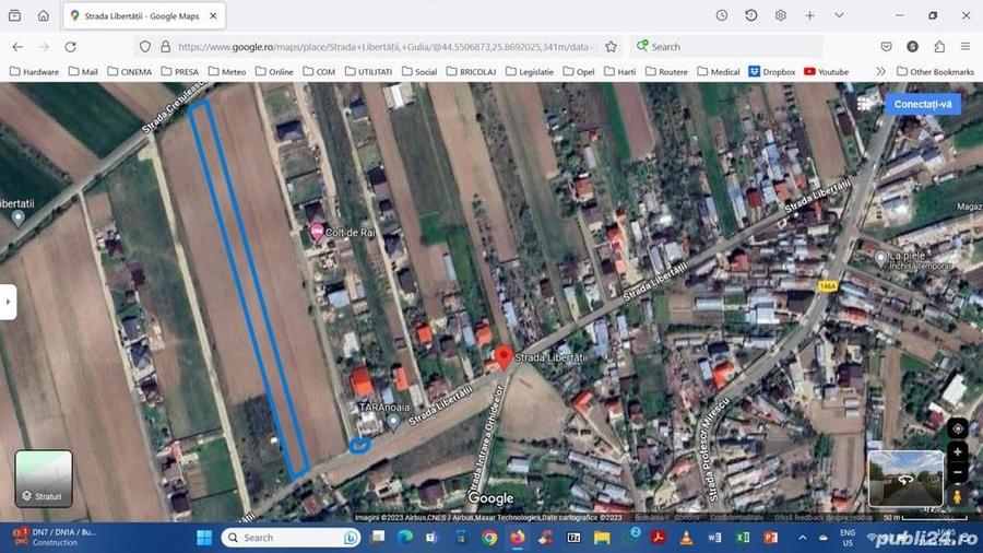 Teren de 4423 mp, în Gulia