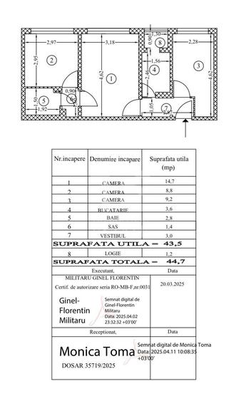 Apusului | Str Lacul Zanoaga | Pta Gorjului | Ghirlandei | 3 camere - 16