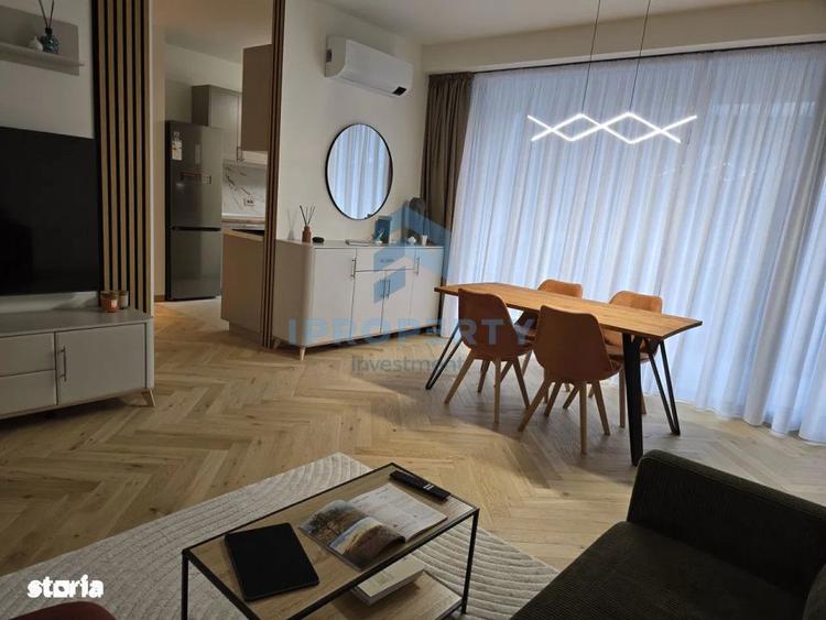 Apartament cu 2 camere, mobilat în Grivița