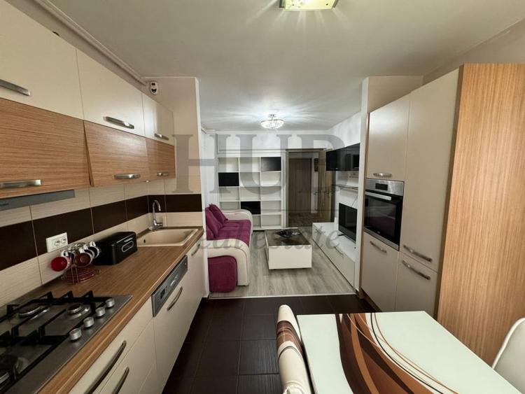 Apartament cu 2 camere circular, mobilat în Nord