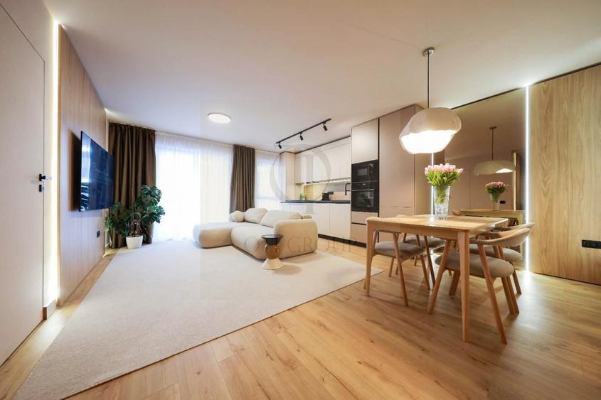 Apartament cu 2 camere semidecomandat, mobilat în Gheorgheni