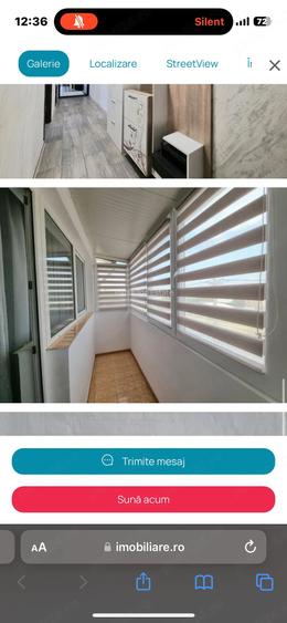 Apartament cu 2 camere decomandat în Cumpăna