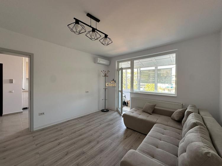 Apartament cu 2 camere semidecomandat, mobilat în Grigorescu