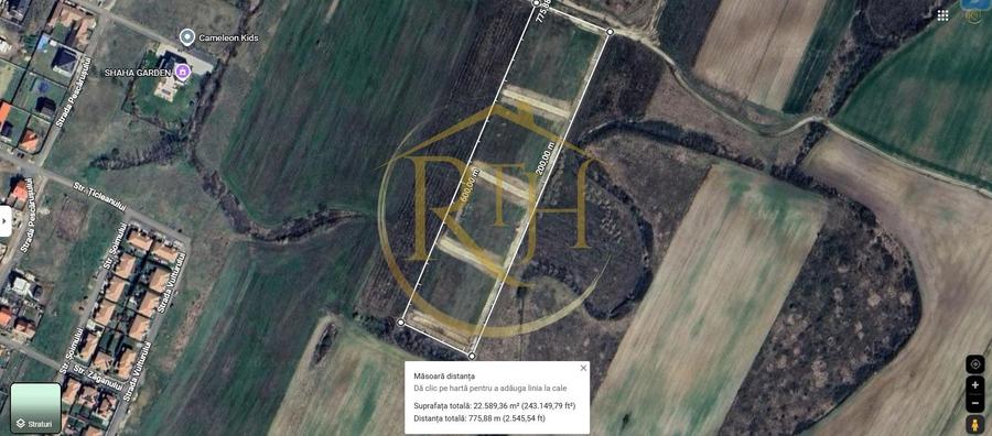 Teren Construcții intravilan de 12406 mp, în Urseni
