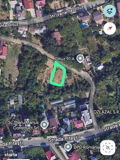 Teren de 570 mp, în Central