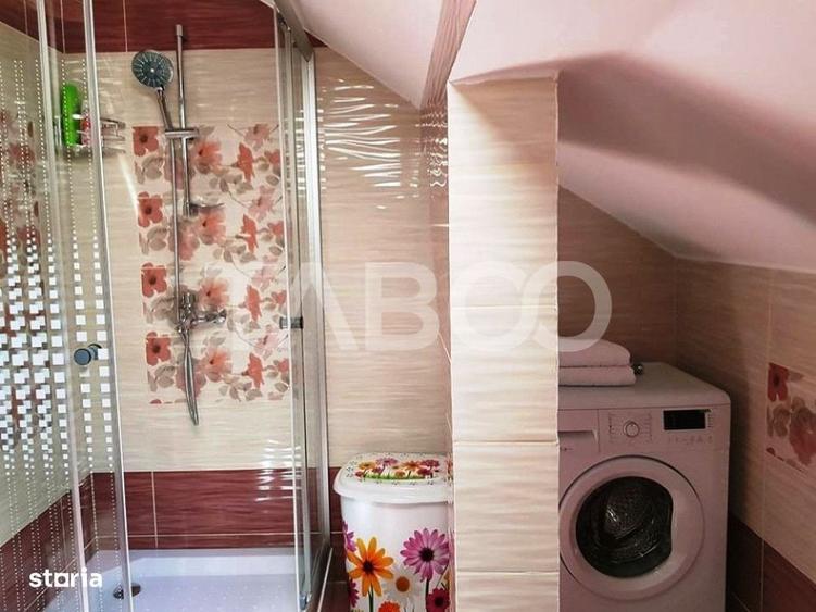 Apartament de inchiriat 56 mpu 2 camere mansarda in vila Selimbar - 9