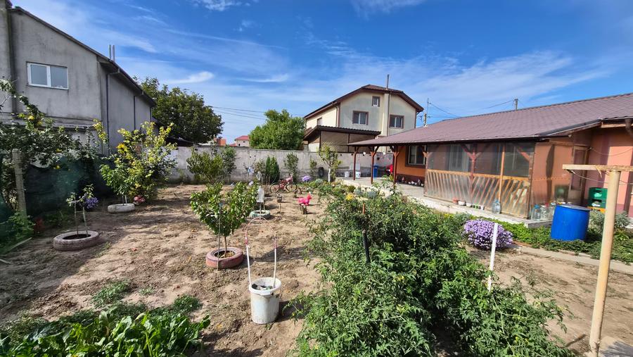 Casă individuală cu 3 camere cu Teren 515 Mp în Lazu