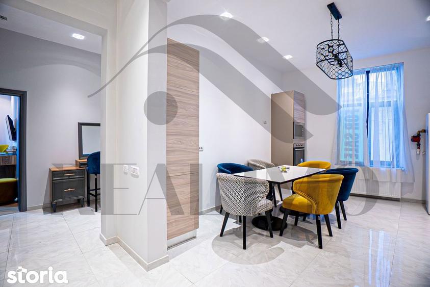 Apartament cu 3 camere, mobilat în Central