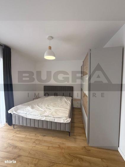 Apartament cu 2 camere decomandat, mobilat în Borhanci