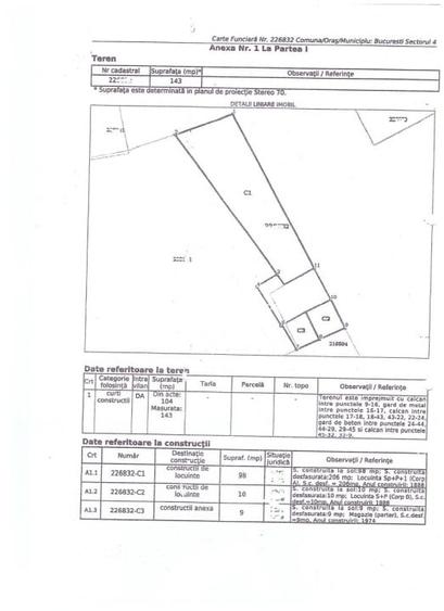 Casă cu 4 camere cu Teren 143 Mp în Unirii