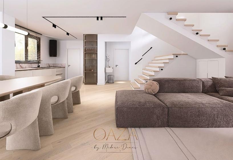 Casă individuală cu 5 camere cu Teren 510 Mp în Corbeanca