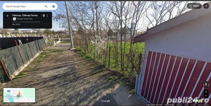 Teren de 1000 mp, în Pădurișu