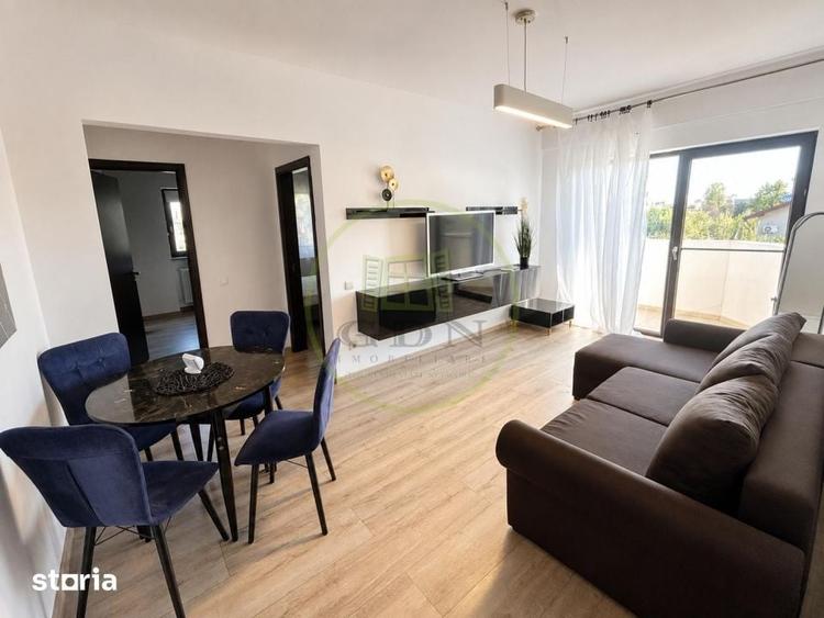 Apartament cu 2 camere semidecomandat în Nord