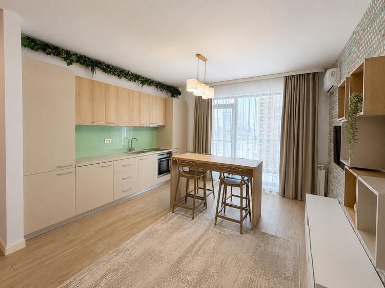 Apartament cu 2 camere decomandat, mobilat în Nord
