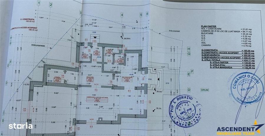 Casă cu 9 camere decomandat cu Teren 843 Mp în Bunloc