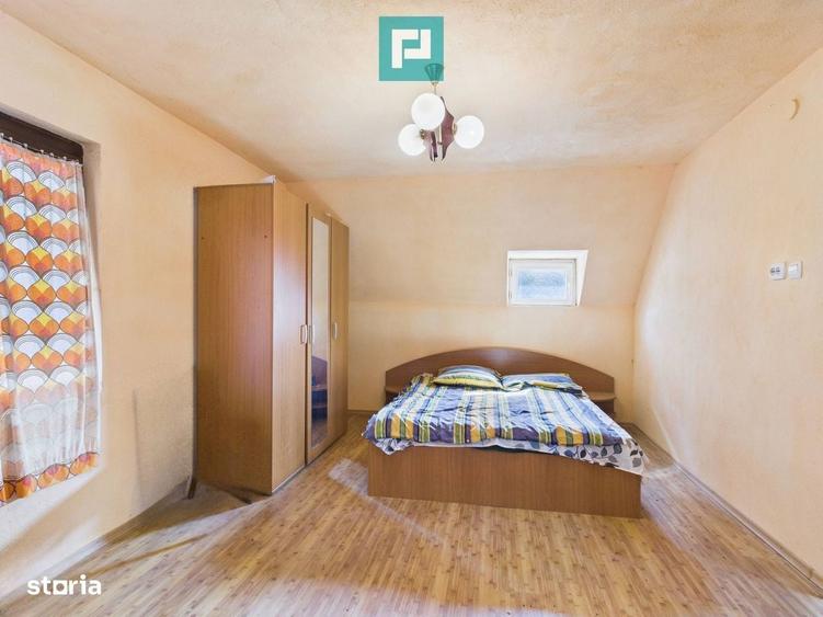 Casă cu 2 camere cu Teren 600 Mp în Central