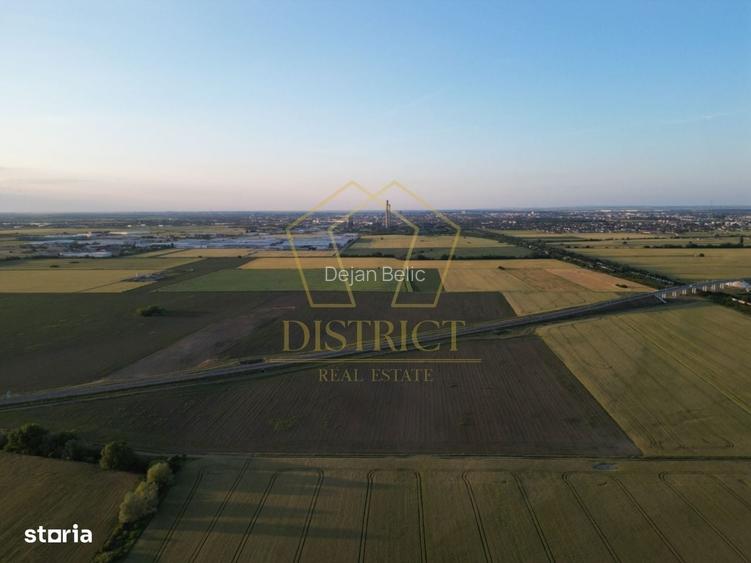 Teren intravilan 6.114mp | zona industriala Sag