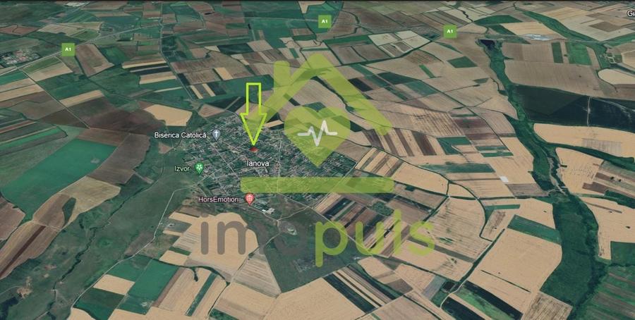 Teren Construcții intravilan de 1000 mp, în Ianova