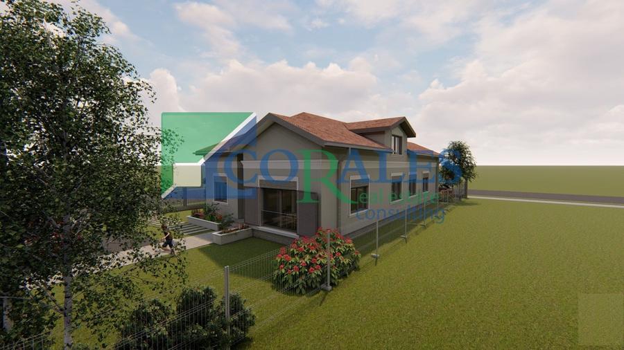 Duplex cu 8 camere cu Teren 480 Mp în Moșnița Veche