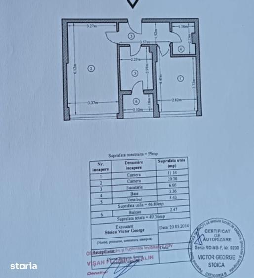 Apartament cu 2 camere decomandat, mobilat în Prelungirea Ghencea