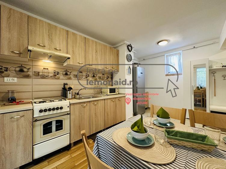 Apartament cu 2 camere semidecomandat, mobilat în Central