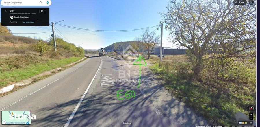 Teren de 2500 mp, în Șieu