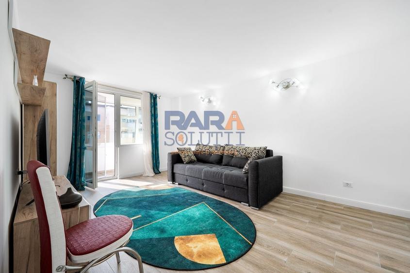 Apartament cu 3 camere decomandat, mobilat în Sud