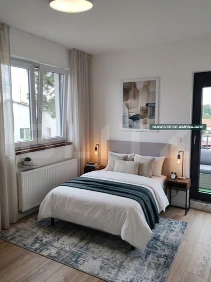Apartament cu 3 camere decomandat, mobilat în Central