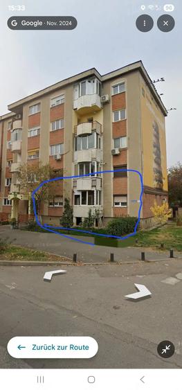 Apartament cu 2 camere decomandat în Exterior Vest