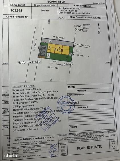 Teren de vanzare in pope?ti Leordeni 500mp - 5