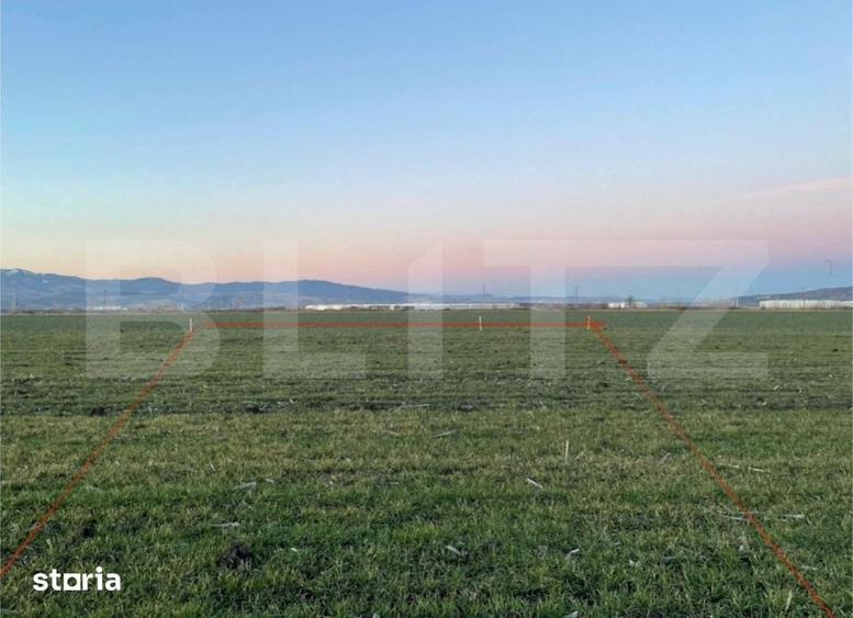 Teren de 5000 mp, în Central