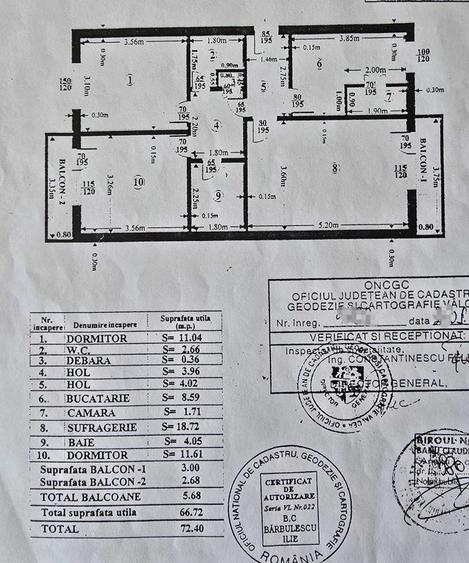 Apartament cu 3 camere decomandat în Ostroveni