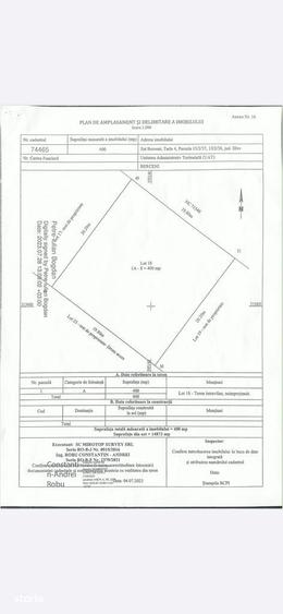 Teren intravilan construibil - 1