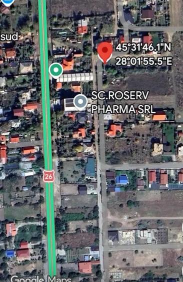 Teren de 4000 mp, în Central
