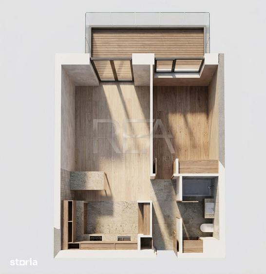 Apartament cu 2 camere în Ghencea
