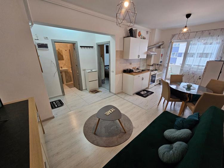 Apartament cu 2 camere semidecomandat în Chiajna