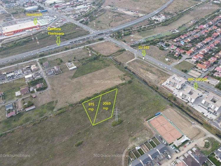 Teren Construcții intravilan de 3044 mp, în Moșnița Nouă