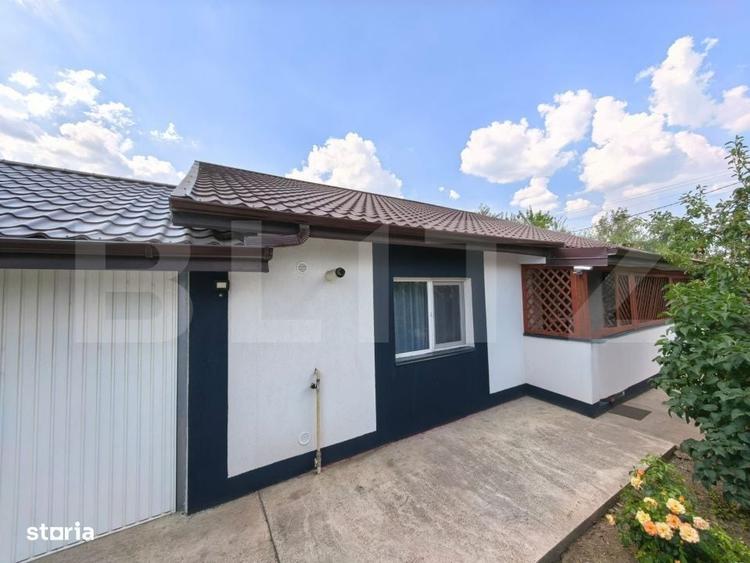 Casa parter cu garaj, 110mp utili si teren 590 mp Vorovesti, Iasi - 11