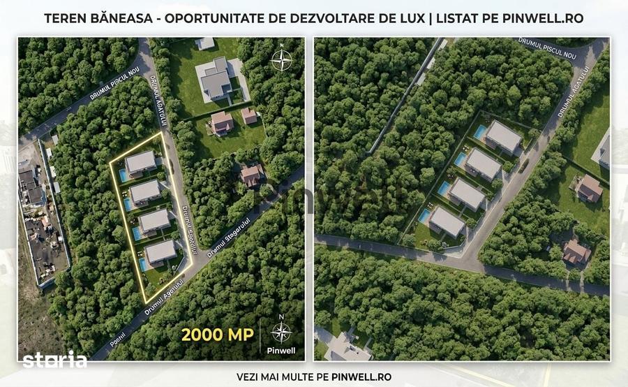 Teren intravilan 2000mp langa Padurea Baneasa - 4